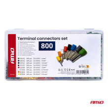 Set of cable connectors, 800 pcs. AMIO-04461