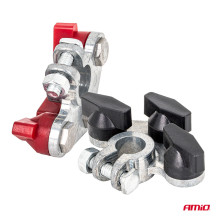 Galvanized battery terminals 800A 2 pcs AMIO-04391