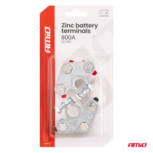 Galvanized battery terminals 800A 2 pcs AMIO-04391