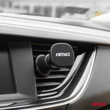 Uchwyt do samochodu na telefon kratkę magnetyczny AMIO-03783