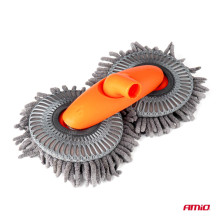 Telescopic car wash brush, rotating, microfiber, AMIO-04332
