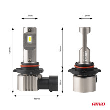 LED car bulbs series H25 CANBUS HB3 9005 12V 31W AMIO-04714