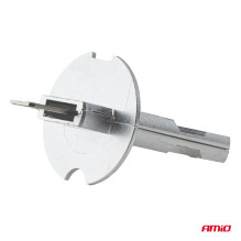 LED automobilių lemputės H25 CANBUS H3 12V 20W AMIO-04710 serija