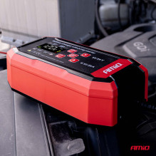 Skaitmeninis lygintuvas su paleidimo pagalba AGM GEL STD LFP MAX 25A 12V 24V PRO AMIO-04530