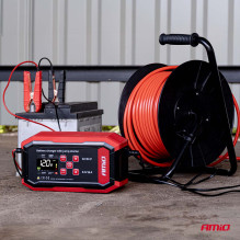 Skaitmeninis lygintuvas su paleidimo pagalba AGM GEL STD LFP MAX 16A 12V 24V PRO AMIO-04529