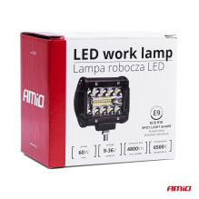 LED darbo žibintas, prožektorius AWL36, 20 LED, 60W, 12V, 24V, AMIO-03247