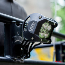 LED darbo žibintas prožektorius AWL17 6LED 12V 24V AMIO-02431