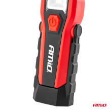 Lampa inspekcyjna z wbudowanym akumulatorem obracana 180° 1800 mAh AMIO-02171