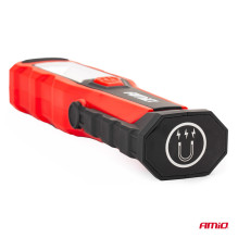 Lampa inspekcyjna z wbudowanym akumulatorem obracana 180° 1800 mAh AMIO-02171