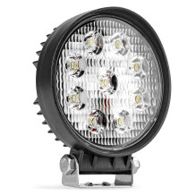 LED darbo žibintas, prožektorius AWL04, 9 LED 12V 24V, AMIO-01615