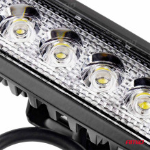 LED darbo žibintas, prožektorius AWL01, 6 LED 12V 24V, AMIO-01612