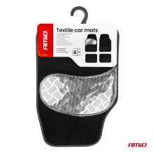 Universal velour textile mats set TCM-06 AMIO-04700