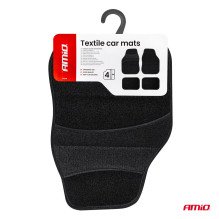 Universal velvet textile mats set TCM-02 AMIO-04696