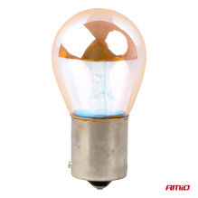 Halogeninės lemputės PY21W 12V21W BAU15S LumiTec oranžinės chromo spalvos 2 vnt. AMIO-04627