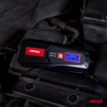 Skaitmeninis lygintuvas ŠVINO RŪGŠTIES STD GEL AGM LFP MAX 5A 6V 12V AMIO-04522