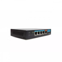 ALFA NETWORK 60W Ultra PoE to 4-Port 802.3af / at Gigabit PoE Extender Switch