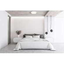 Modernus LED lubinis šviestuvas „Activejet VERDI“ baltas / auksinis 23 W