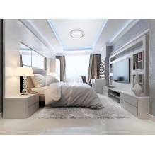 Modern LED ceiling plafond Activejet VERDI White / Gold 23W