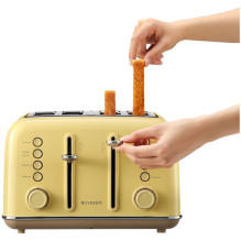 BUYDEEM BUYDEEM 4 Slice Toaster, model DT640E, color Mellow Yellow, EU