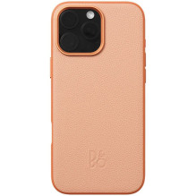 BANG & OLUFSEN iPhone 16 Pro Leather Case Sunset Apricot BANG & OLUFSEN iPhone 16 Pro Leather Case Sunset Apricot