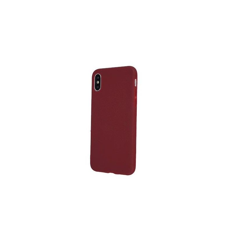 iLike Samsung Galaxy A02S Matt TPU Case Burgundy