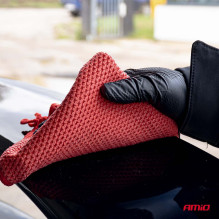 Ręcznik z mikrofibry do glinkowania 30x30cm AMIO-04727 Ręcznik z mikrofibry do glinkowania 30x30cm AMIO-04727