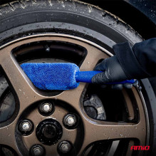 Szczotka z mikrofibry do felg 5x6x28cm AMIO-04728 Szczotka z mikrofibry do felg 5x6x28cm AMIO-04728