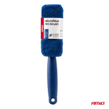 Szczotka z mikrofibry do felg 5x6x28cm AMIO-04728 Szczotka z mikrofibry do felg 5x6x28cm AMIO-04728