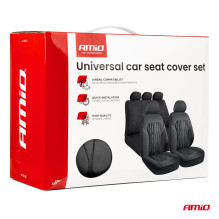 Universalūs automobilių sėdynių užvalkalai, priekiniai ir galiniai, komplektas SC21 AMIO-04621
