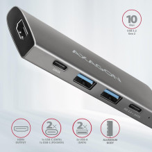 I / O HUB USB-C 5IN1 / 0.13M HMC-5G21 AXAGON