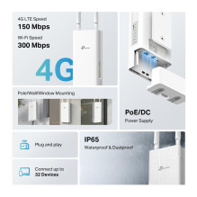 WRL 3G / 4G ROUTER 300MBPS / TL-MR100-OUTDOOR TP-LINK