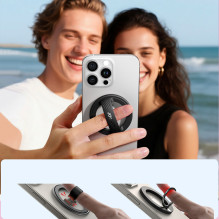 Joyroom JR-ZS500 Magnetic Ring Compatible with MagSafe Holder - Black