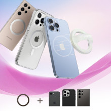 Joyroom JR-ZS500 Magnetic Ring Compatible with MagSafe Holder - White