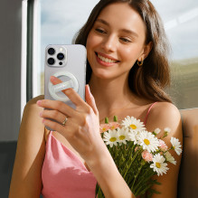 Joyroom JR-ZS500 Magnetic Ring Compatible with MagSafe Holder - White