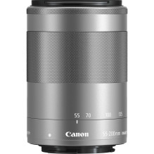 Canon EF-M 55-200mm f / 4.5-6.3 IS STM (Silver)