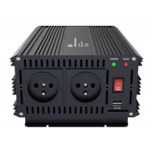 Newell įtampos keitiklis su modifikuota sinusine banga 12 V / 230 V, 2000 vatų