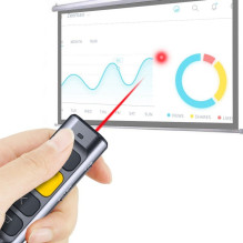 Remote control with laser pointer for multimedia presentations Norwii N28