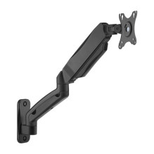 17'-32' monitor spring wall mount, black