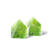 Zirpybox sound box - nesting box 2 pcs. (Green leaf color)