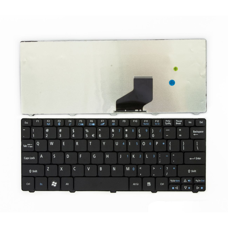 Klaviatūra ACER Aspire One: 532H 521, 522, 533, D255, D255E, D257, D260, D270