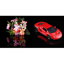 Photography panel, black, 30x30cm