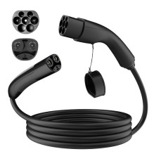 Electric vehicle charging cable Tesla NACS - Type 2, 32A, 7.2kW, 1-phase, 5m
