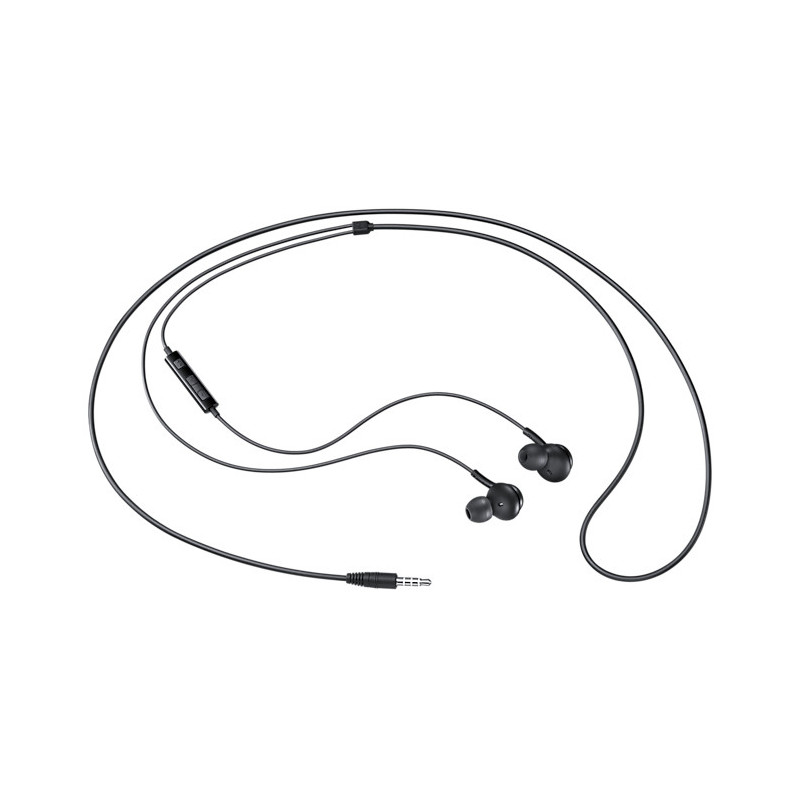 Headphones - Samsung EO-IA500 In-Ear 3.5mm with Volume Control Black
