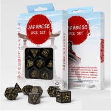 Japanese Deep Night Firefly Dice Set