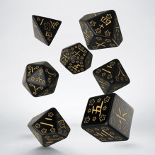 Japanese Deep Night Firefly Dice Set