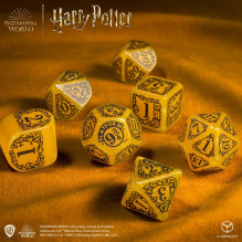 Harry Potter. Hufflepuff Modern Dice Dice Set (Yellow Sp.)