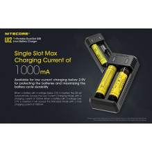 Nitecore UI2 Portable Dual-slot USB Battery Charger