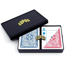 Copag Legacy 4 Colors Poker Size Playing Cards Double Deck (Red Blue)