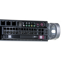 Server Case - Supermicro 813MFTQC-350CB2 Rack 1U Black