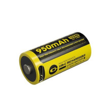 Battery NITECORE 16340 NL169R 950mAh USB-C
